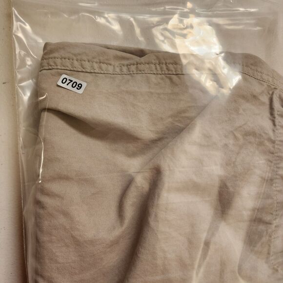 Kuhl Shorts Womens Large Tan High Waist Pleated Front Vintage alf USA Made - Picture 8 of 8